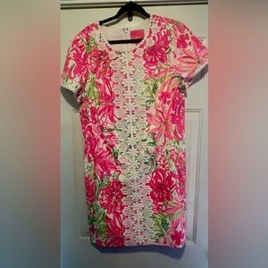 Lilly Pulitzer Maisie Resort Whit Koala Me Maybe, Stretch Pique dress. size 16